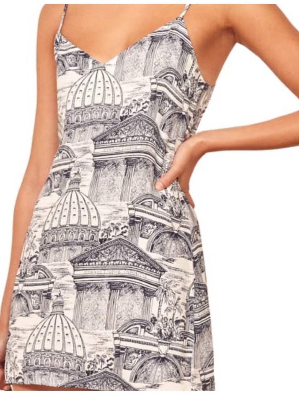 REFORMATION SEVILLE mini DRESS IN ROME